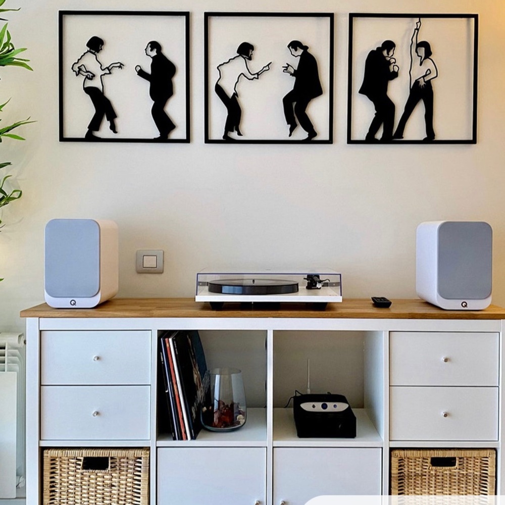Pulp Fiction Dance Scene Wall Decor